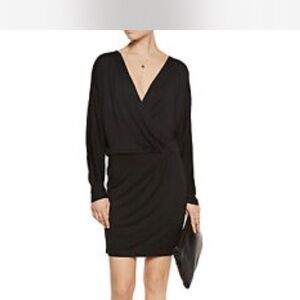 Haute Hippie Black Long Sleeve Dress